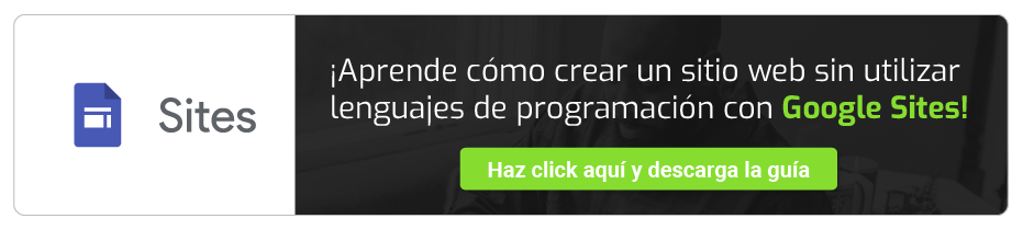 Google Sites Banner