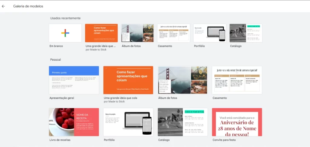 Google Apresentações: biblioteca de modelos profissionais- Blog IPNET Google Apresentações: biblioteca de modelos profissionais- Blog IPNET