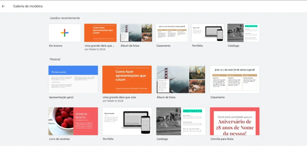 Google Apresentações: biblioteca de modelos profissionais- Blog IPNET Google Apresentações: biblioteca de modelos profissionais- Blog IPNET